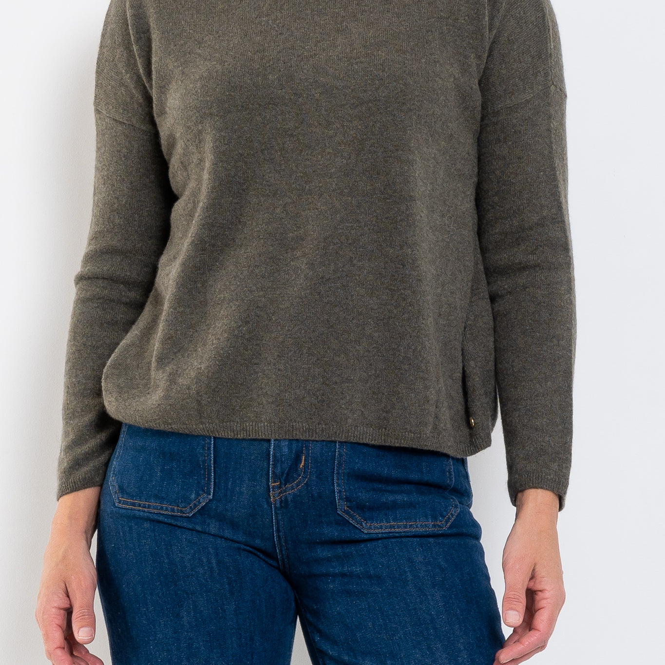 Mia Fratino Sloane Mockneck