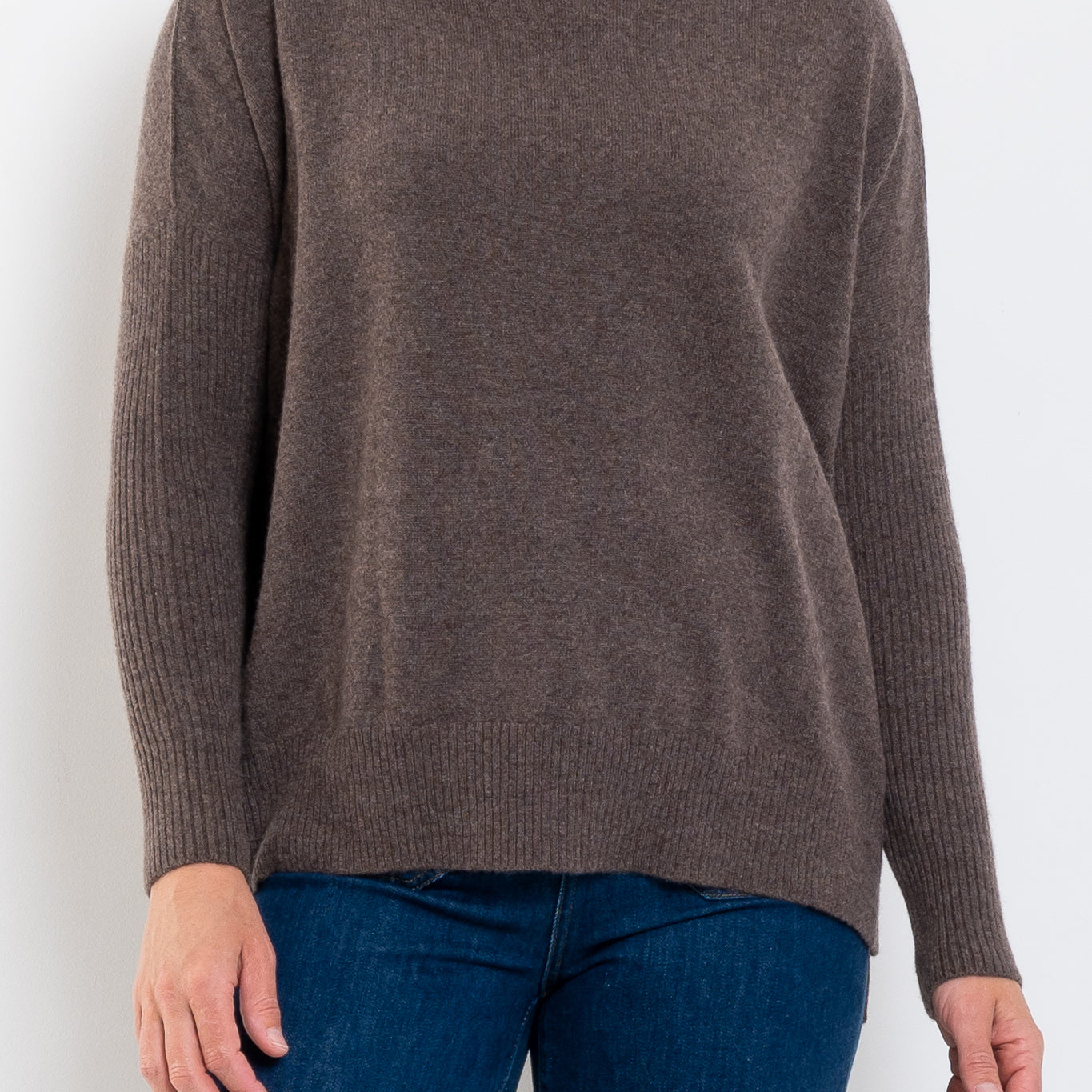 Mia Fratino Gigi Step Roll Neck Knit Cashmere