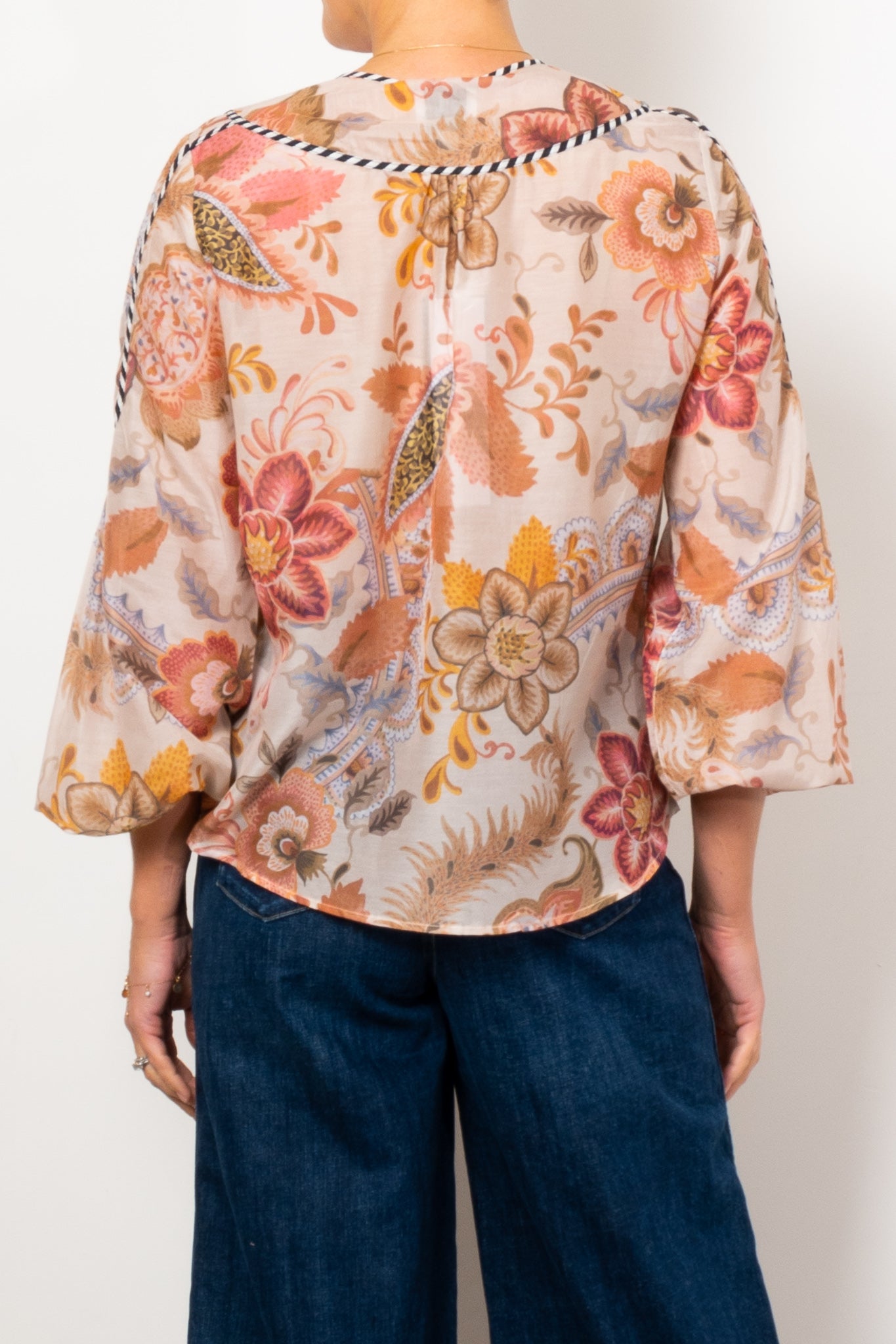 Once Was Altair Cotton Silk Panel Top