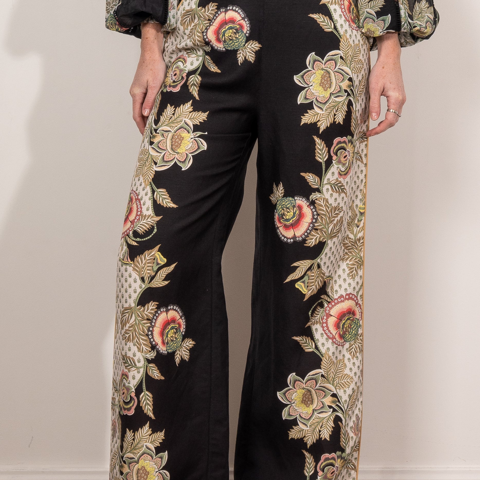 Once Was Merida Linen Viscose Pant