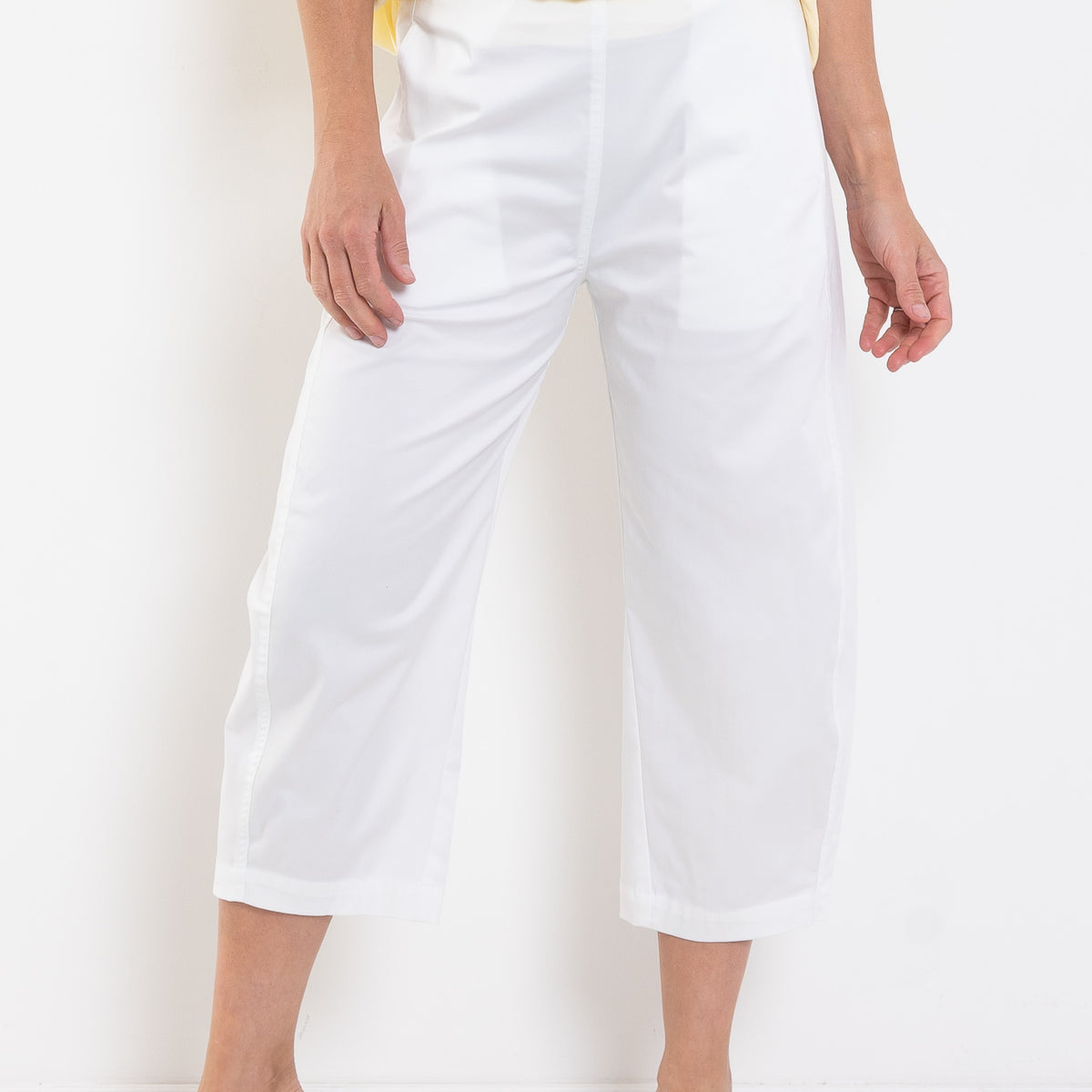 Mela Purdie Crop Barrel Pant Cotton Panama