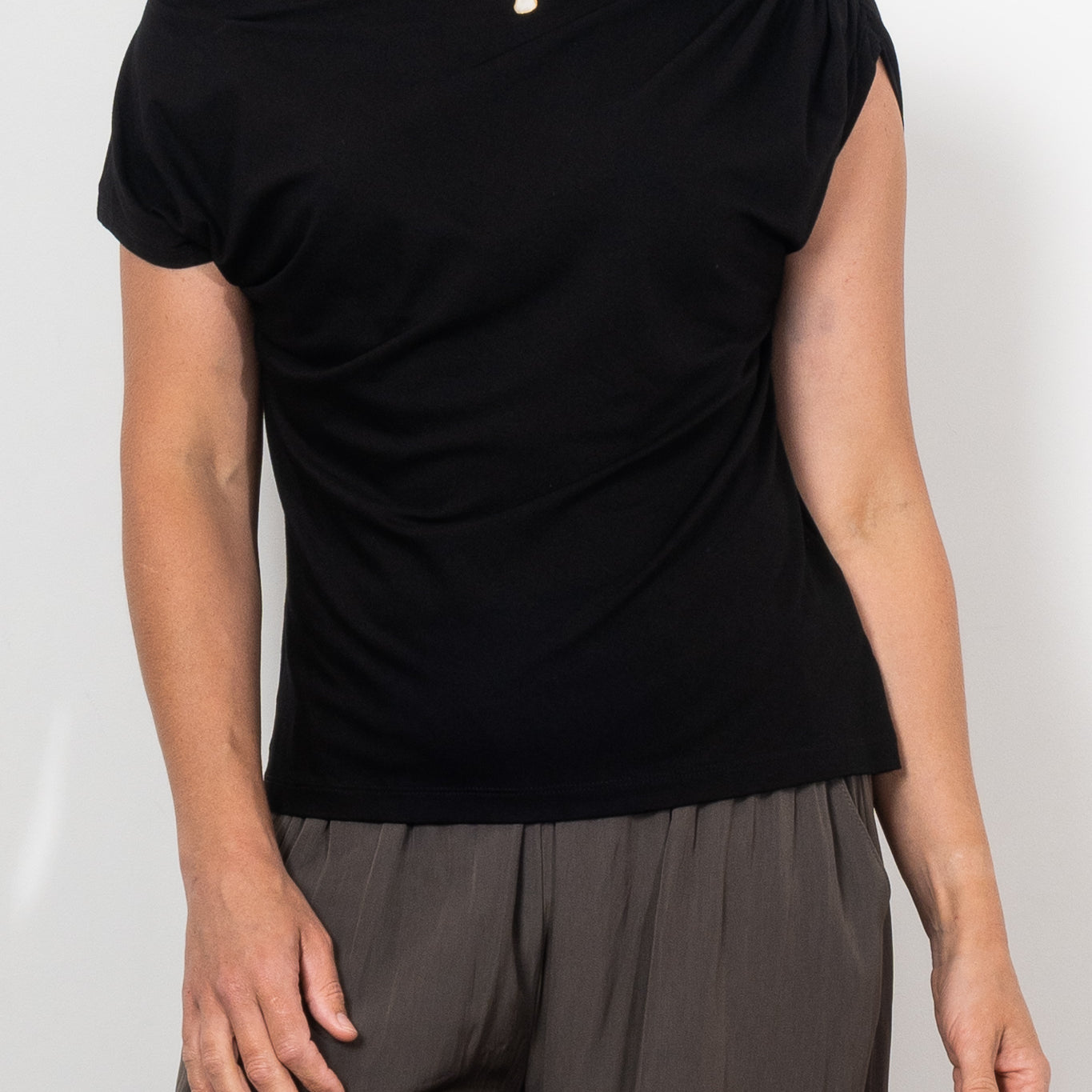 Mela Purdie Drape Shell Matte Jersey