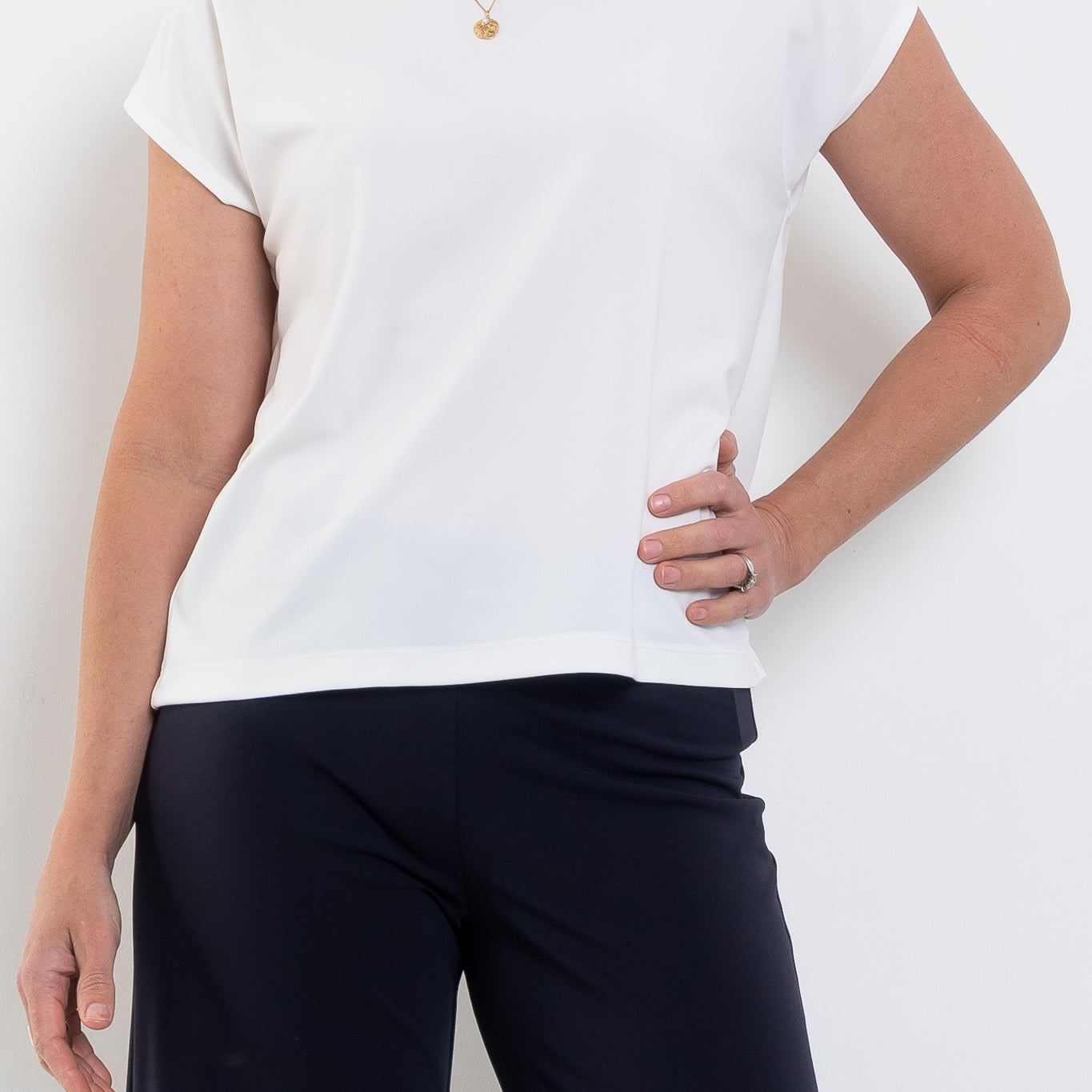 Mela Purdie Jewel Shell Powder Knit