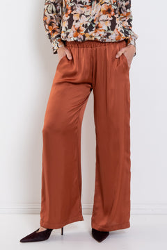 Mela Purdie Maxi Pace Pant Mirror Satin