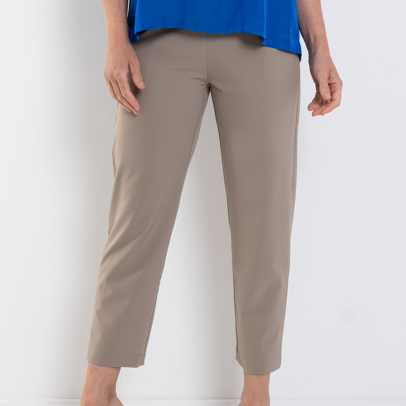 Mela Purdie Tapered Flat Pant Flex Weave