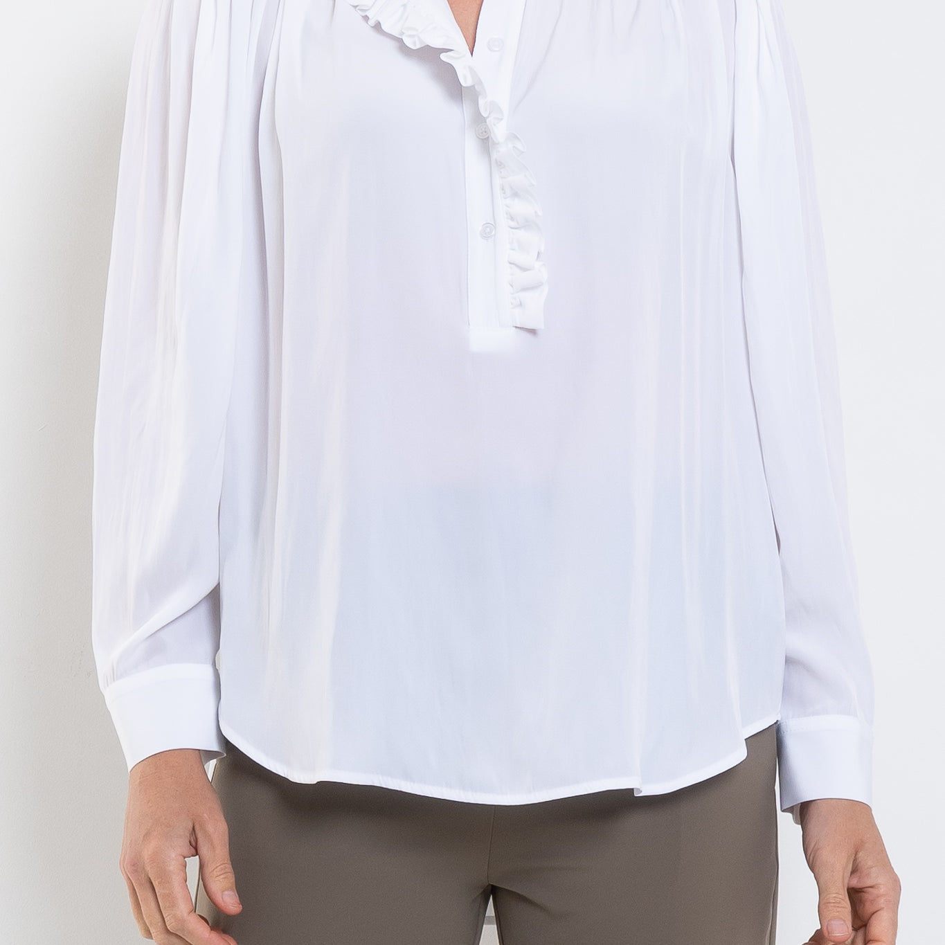Mela Purdie Rufflet Blouse Mache