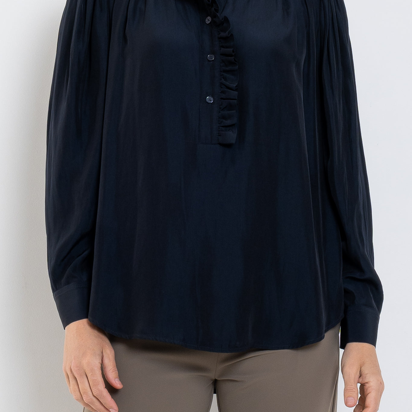 Mela Purdie Rufflet Blouse Mache