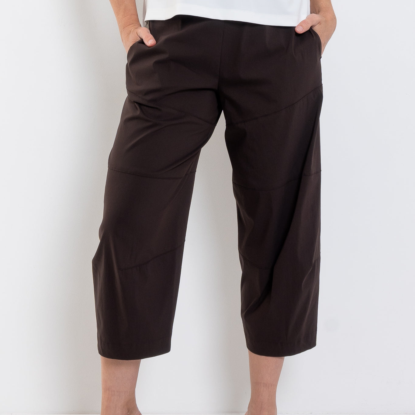 Mela Purdie Cropped Tuscan Pant Microprene