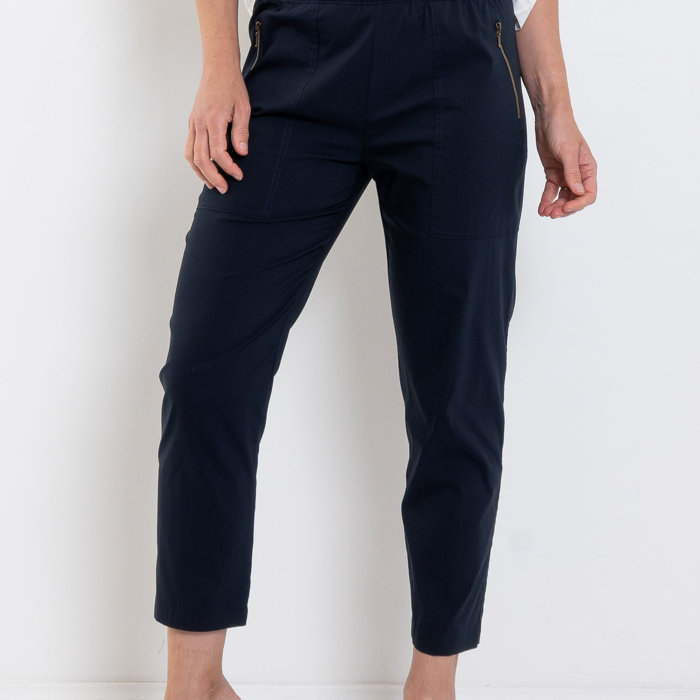 Mela Purdie Zip Tapered Pant Microprene