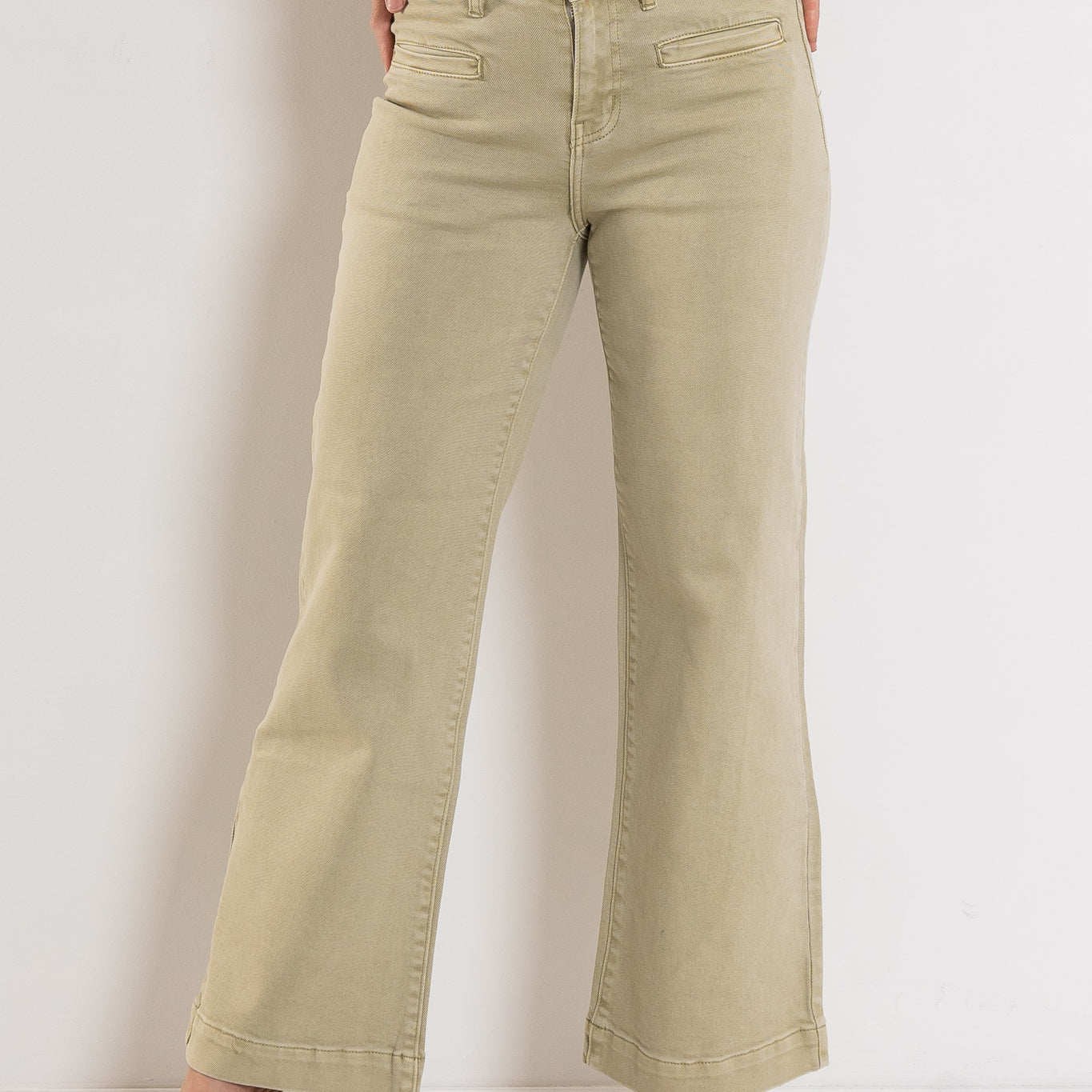 Kireina Freya Jean Pistachio Green