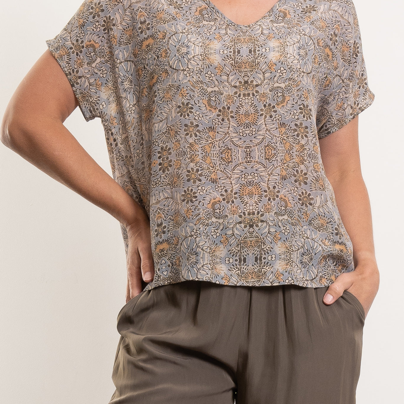 Mela Purdie Scoop Shell Spinifex Silk