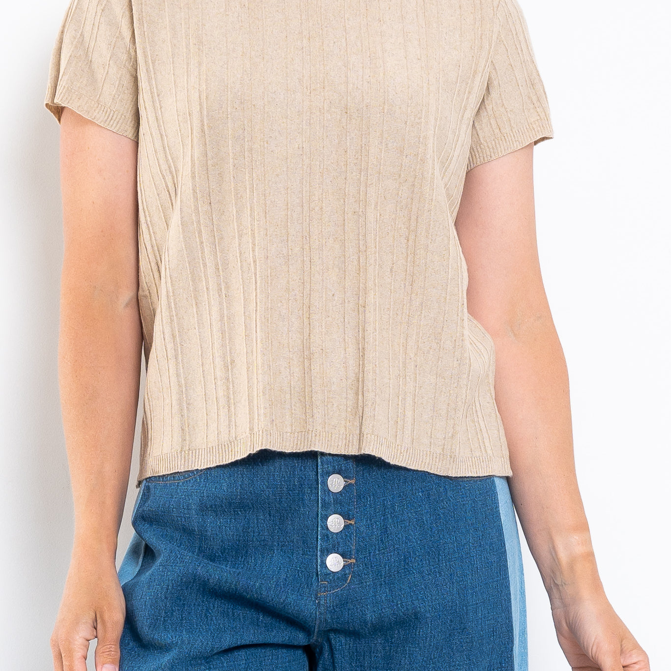 M.A. Dainty Baby Linen Cotton T