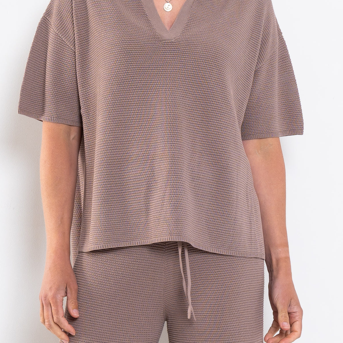 Talamaya Lattice Cruise Pullover