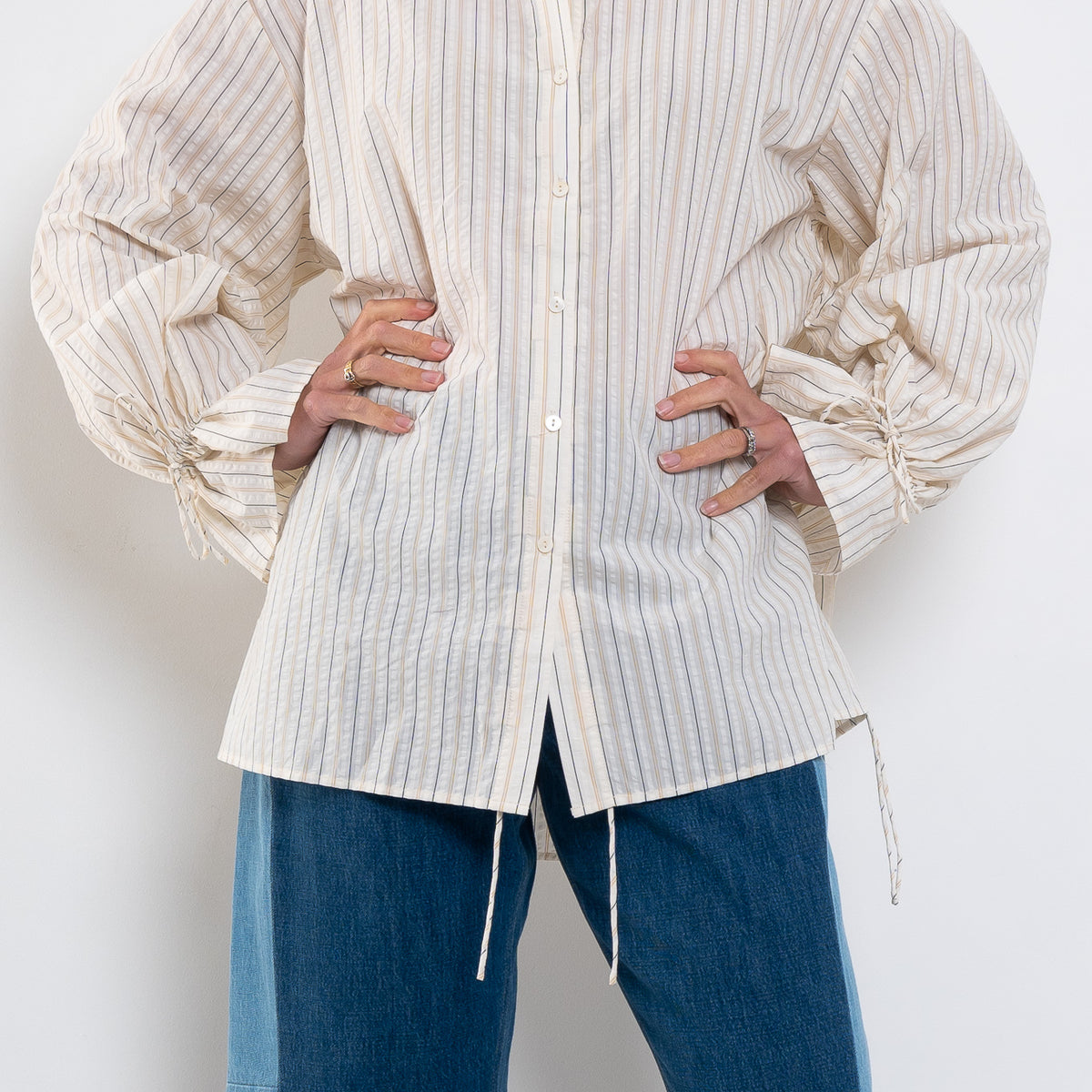 M.A. Dainty Mount Stripe Shirt