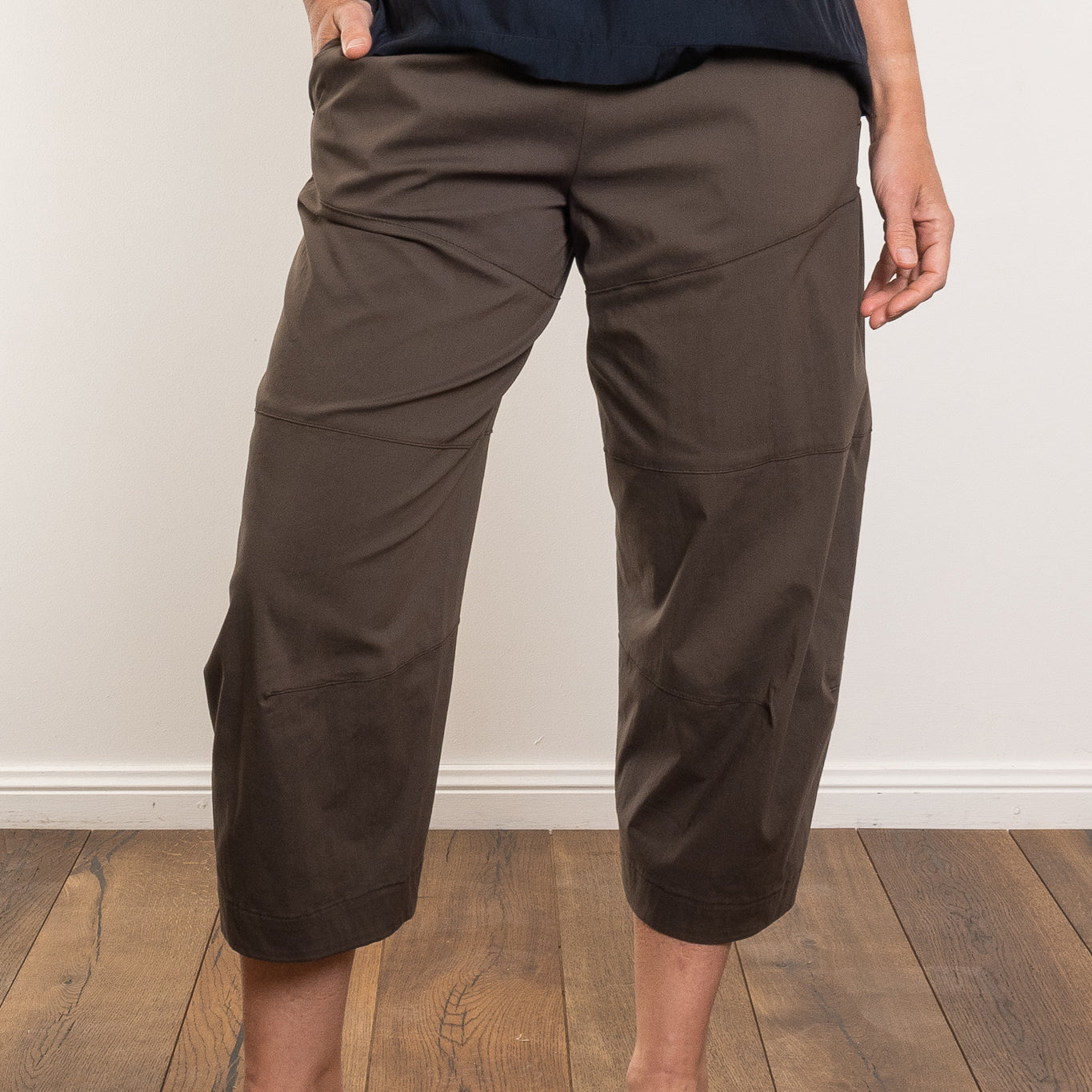 Mela Purdie Cropped Tuscan Pant Microprene