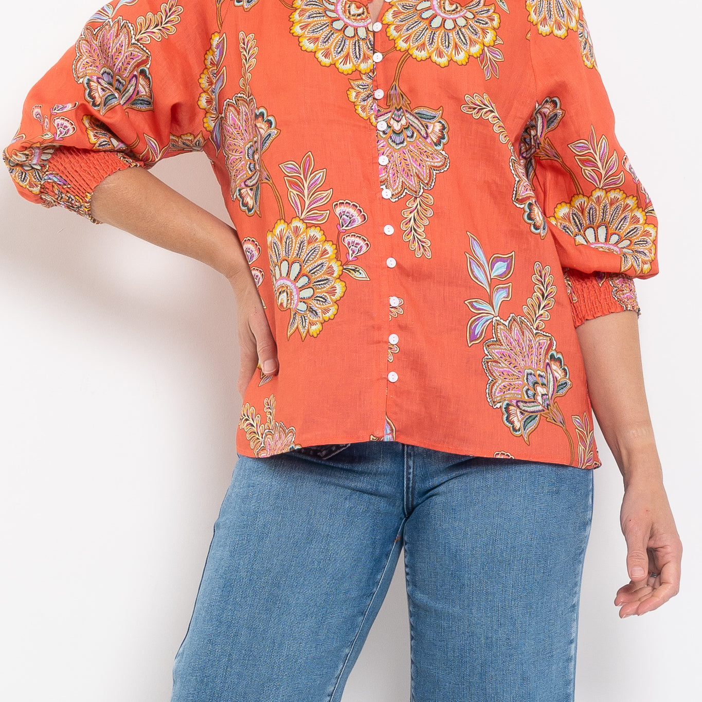 Zoe Kratzmann Inspire Top K'gari Melon