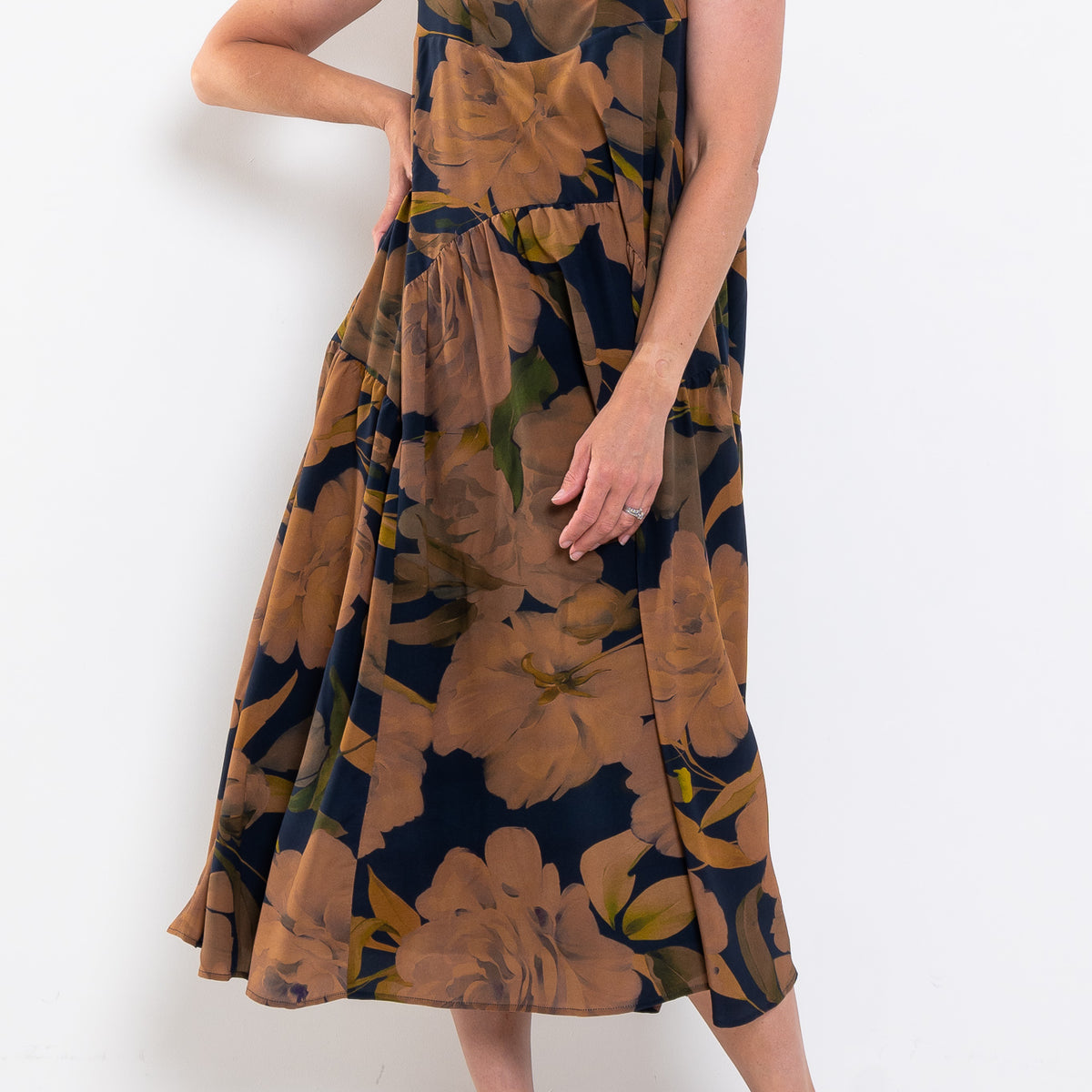 M.A. Dainty Warhol Silk Dress
