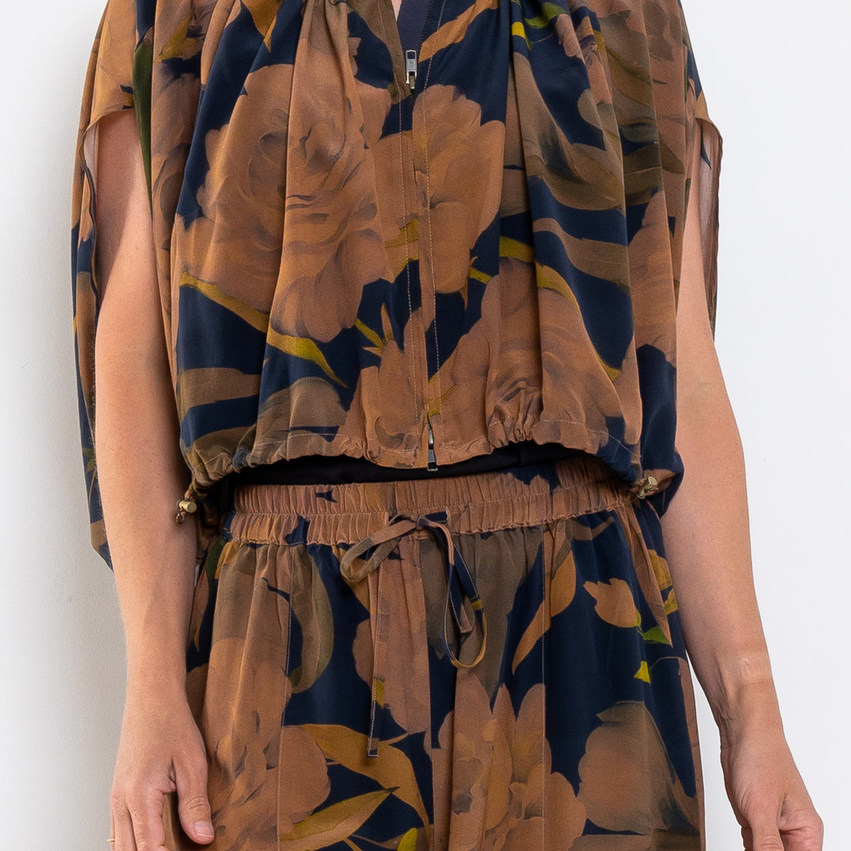 M.A. Dainty Noodles Silk Jacket
