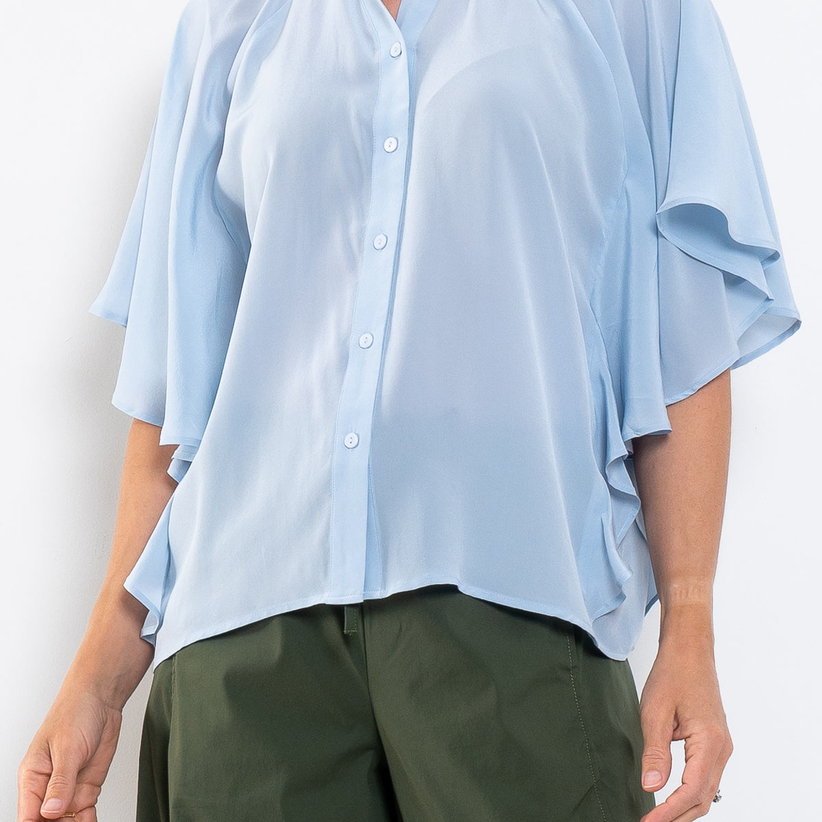 M.A. Dainty Florrie Silk Shirt