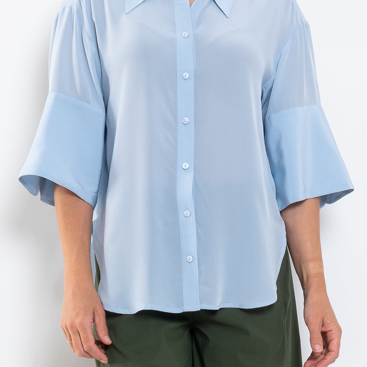 M.A. Dainty Chelsea Silk Shirt