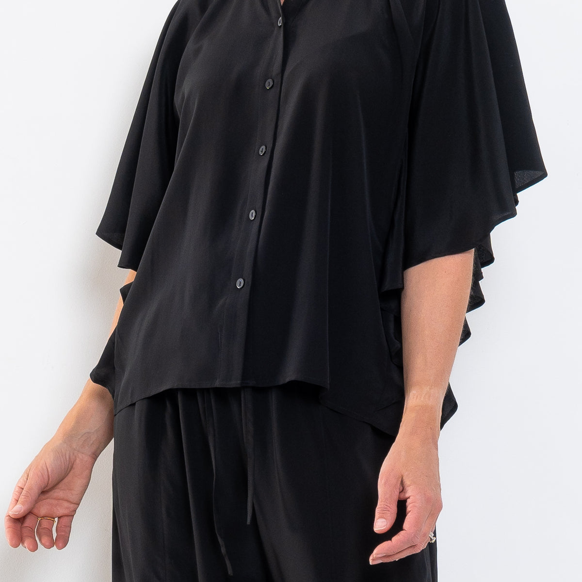 M.A. Dainty Florrie Silk Shirt
