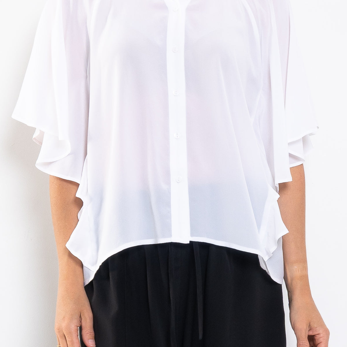 M.A. Dainty Florrie Silk Shirt
