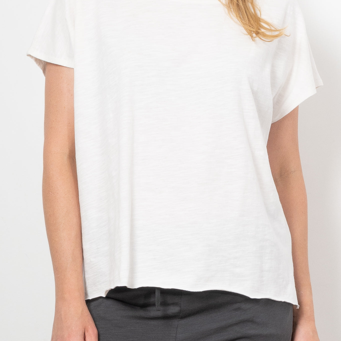 Talamaya Shoreline Fine Slub Cotton Tee
