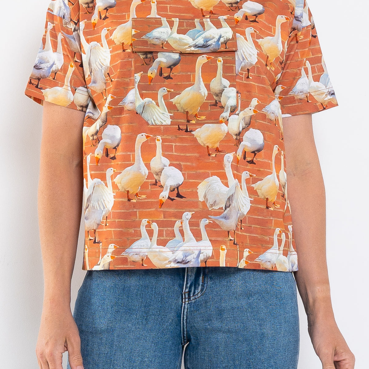 M.A. Dainty 7:AM Geese T-Shirt