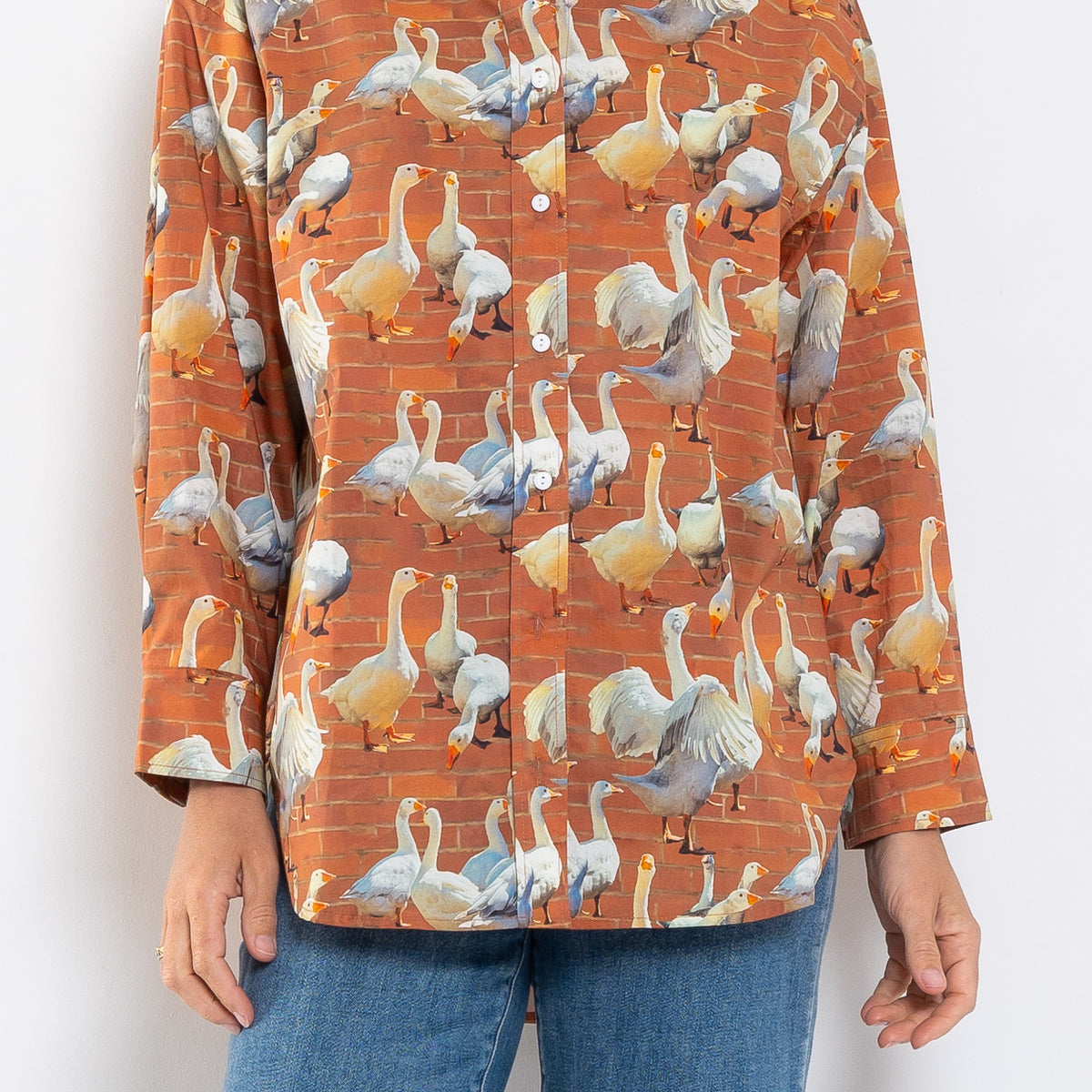 M.A. Dainty Jarrah Geese Shirt