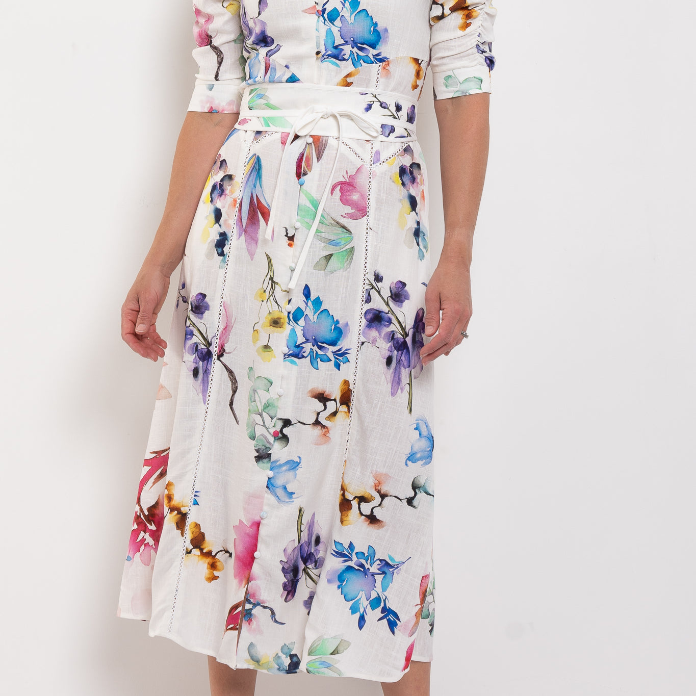 Once Was Xenia Plume Blossom Dress