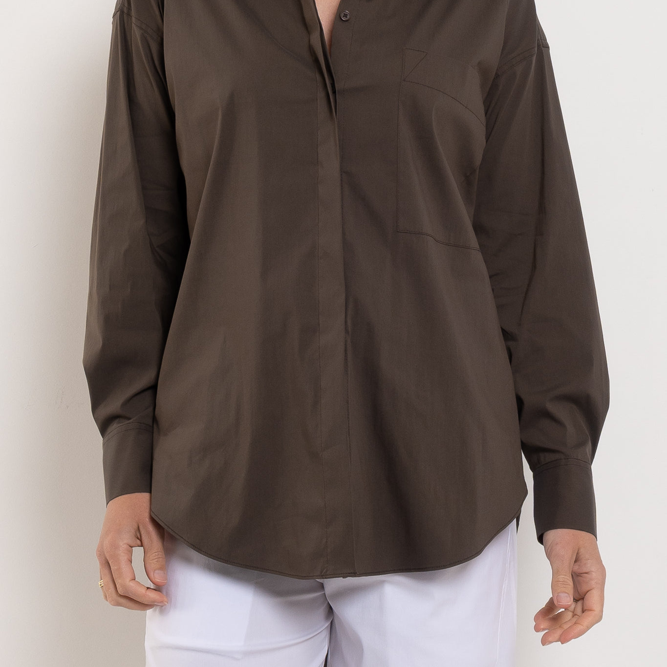 Mela Purdie Relaxed Pocket Shirt Microprene