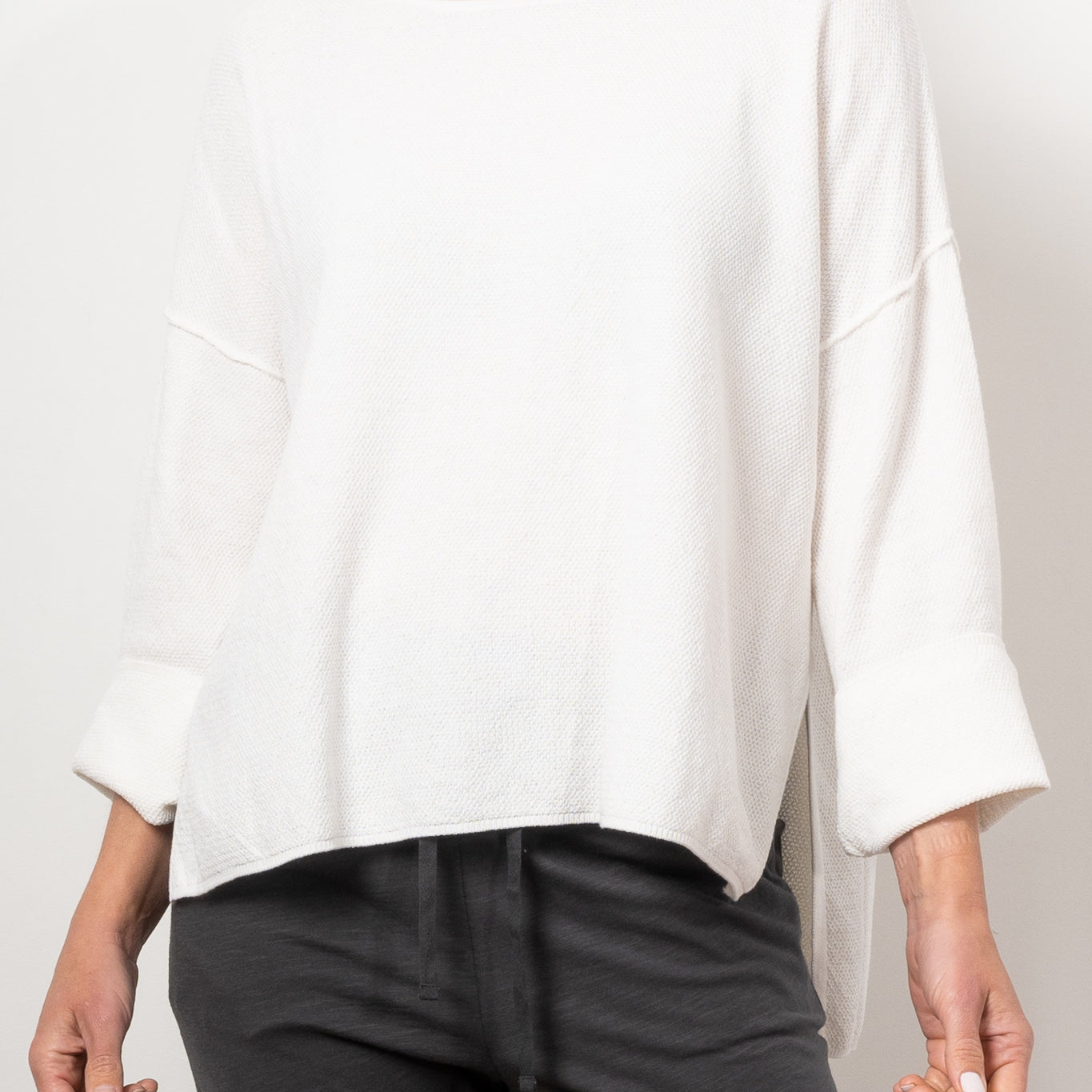 Talamaya Cotton Retreat Twist Pullover