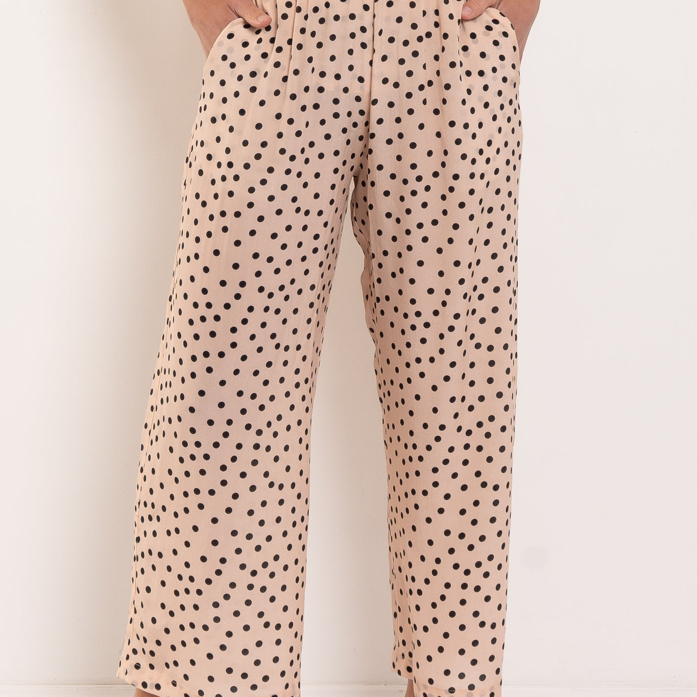 Mela Purdie Pace Pant Scattered Spot Silk