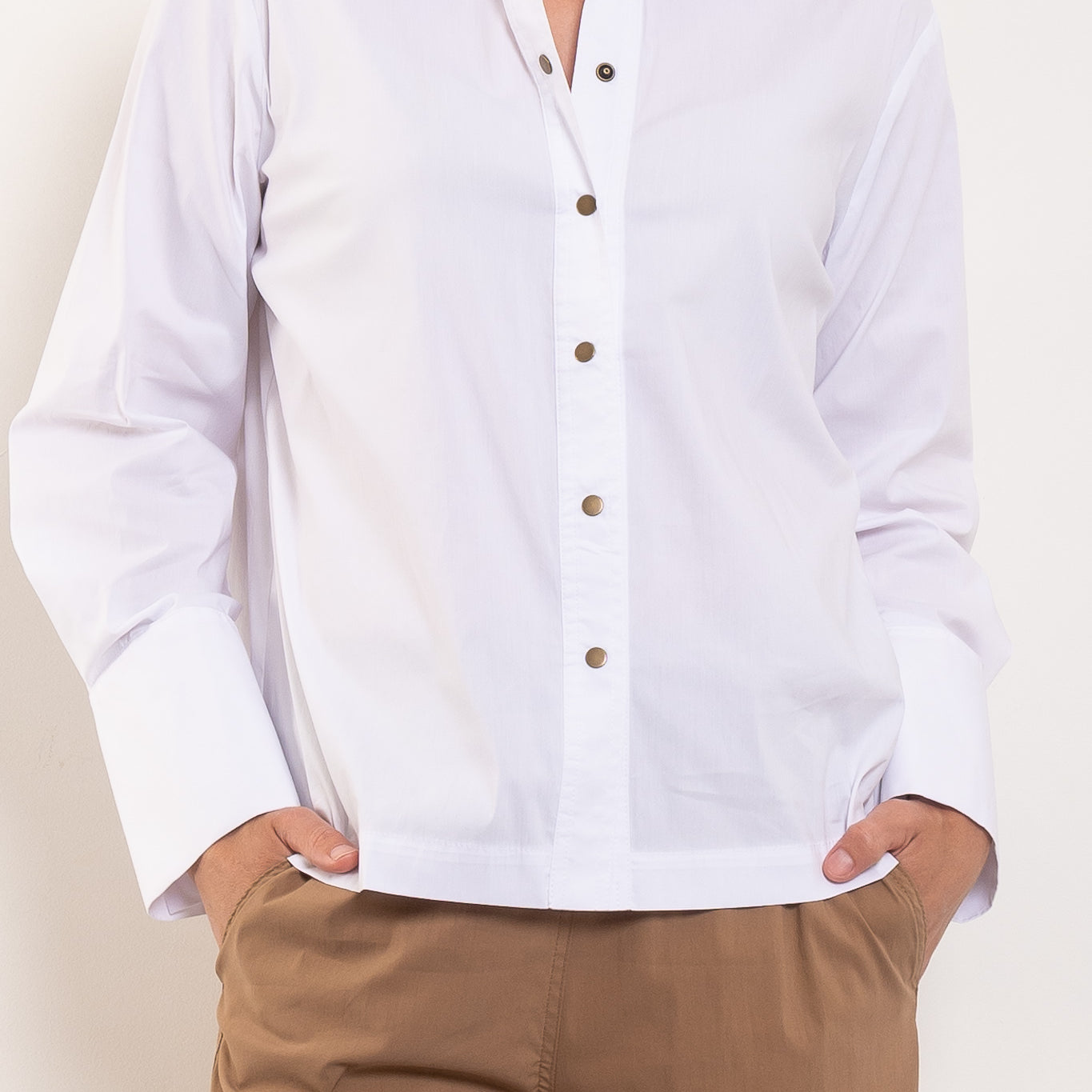 Mela Purdie Stud Shirt Microprene