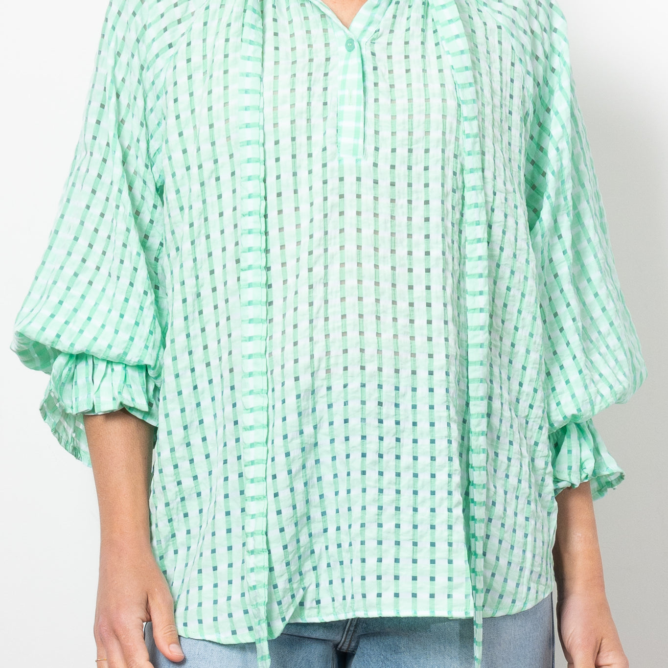 Alexandra Danill Chequer Top