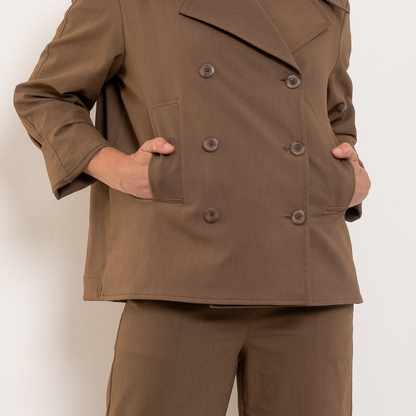 Mela Purdie Pea Jacket Gravitene