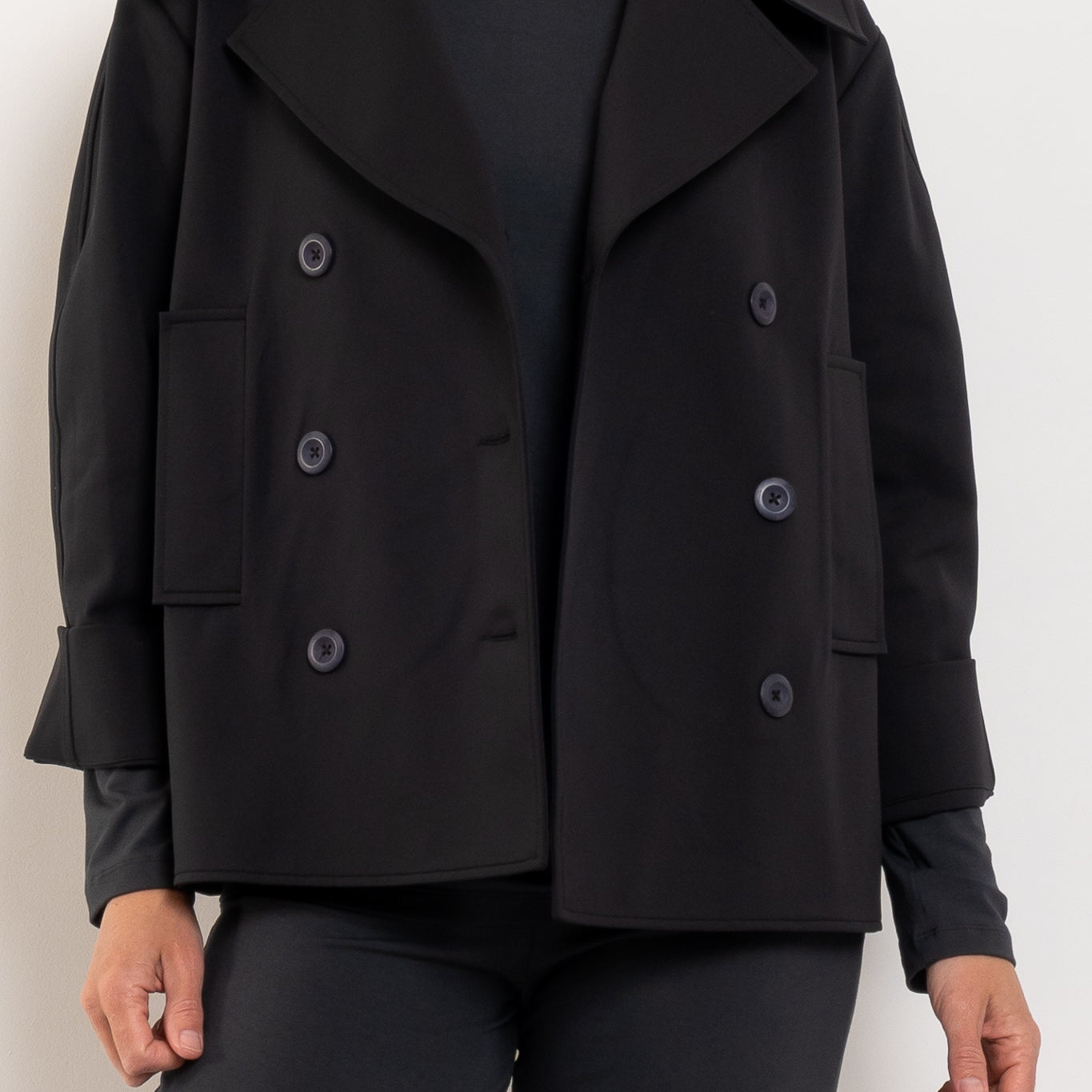 Mela Purdie Pea Jacket Gravitene