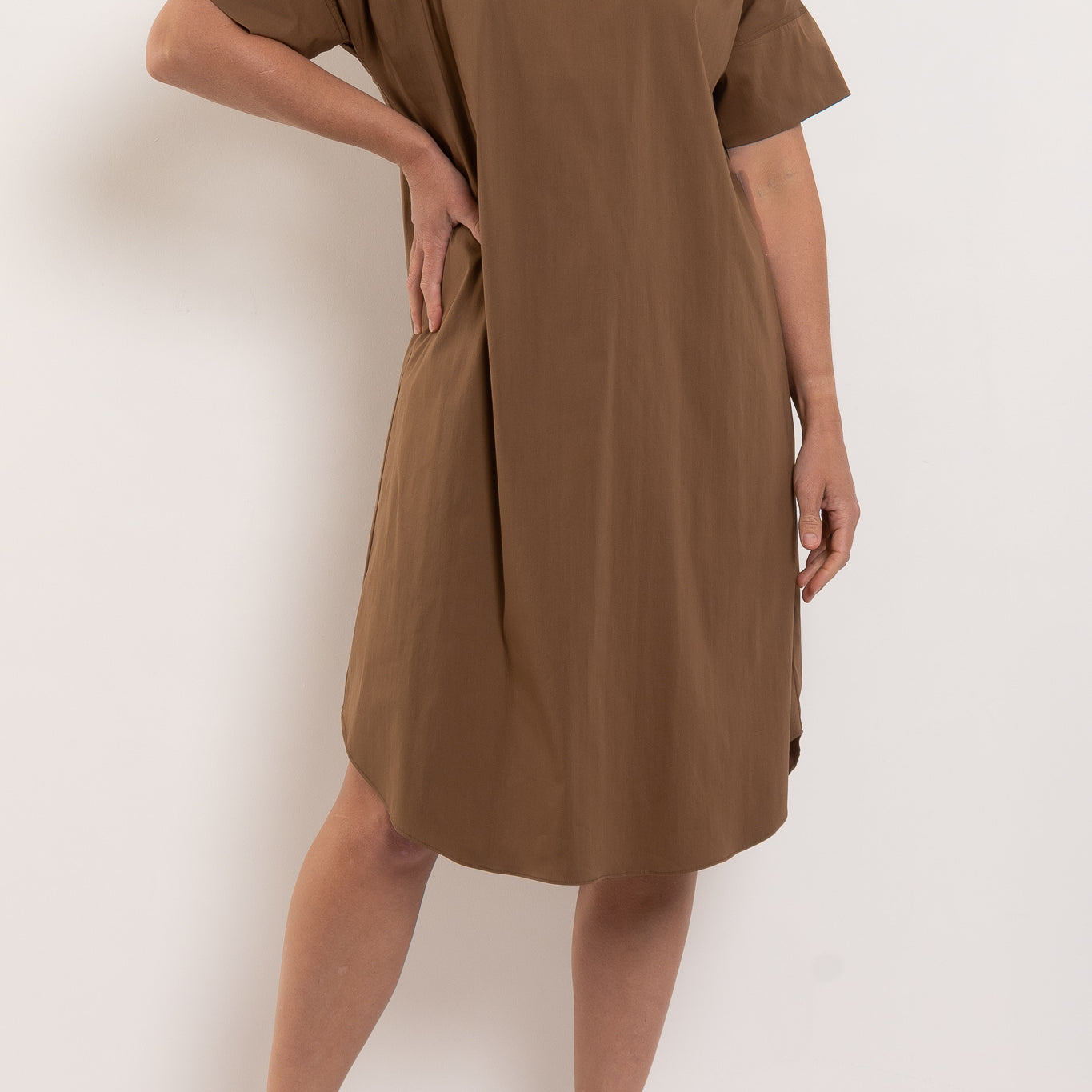 Mela Purdie Half Zip Dress Microprene