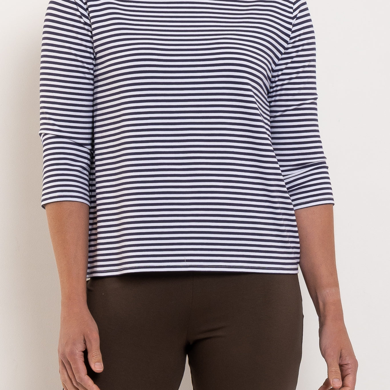 Mela Purdie Relaxed Boat Neck Yacht Stripe Jersey