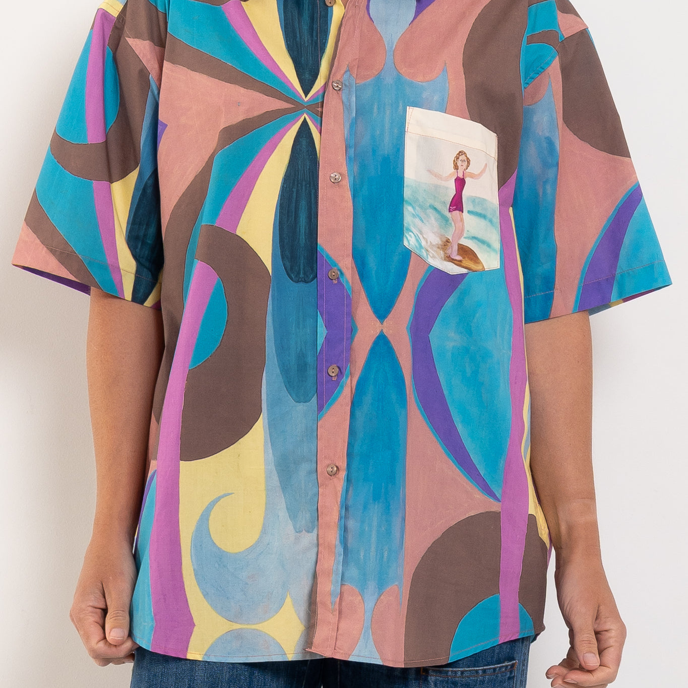 Circular by Maud Alice Dainty Lili Shirt Wave Print