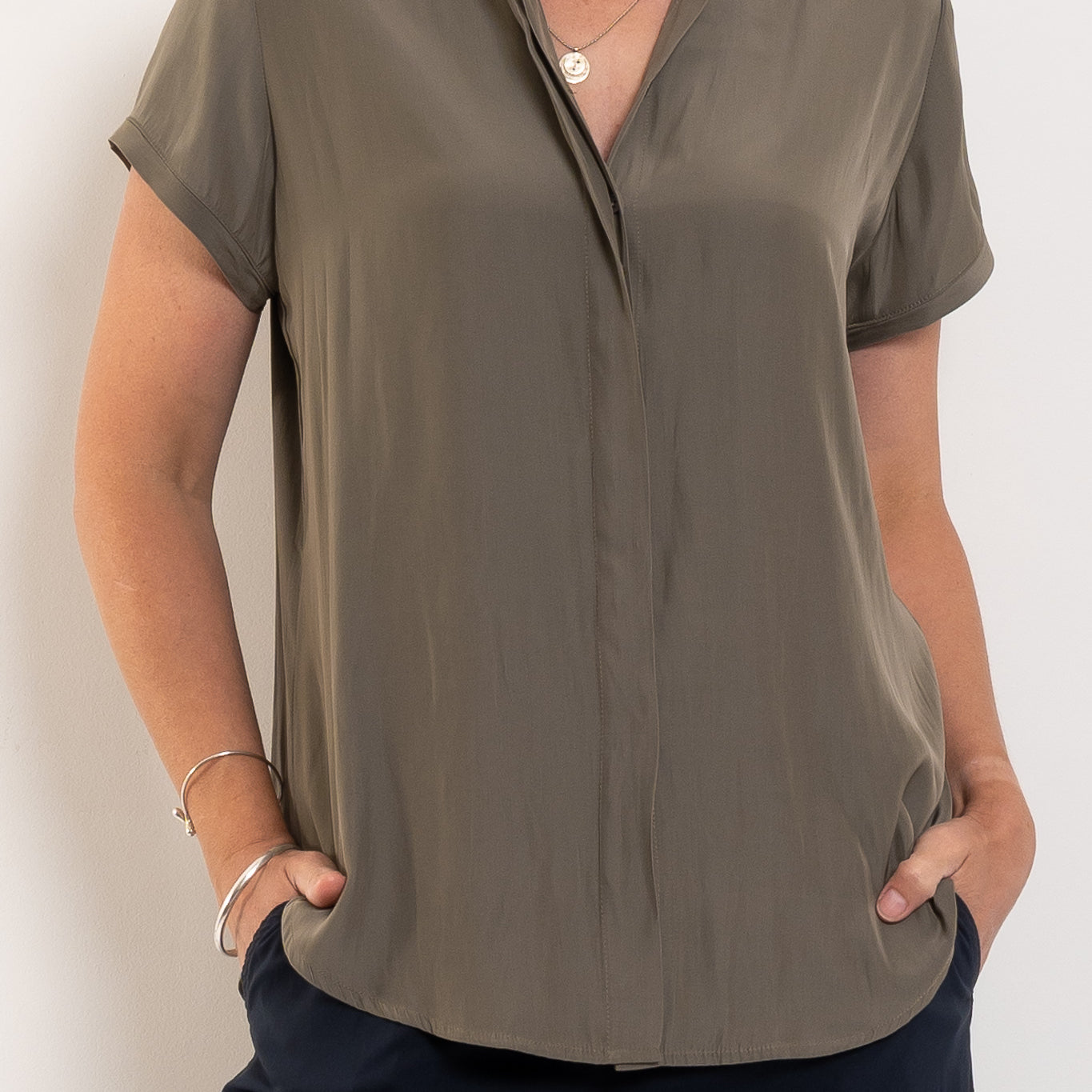 Mela Purdie Soft Stand Shirt Mache