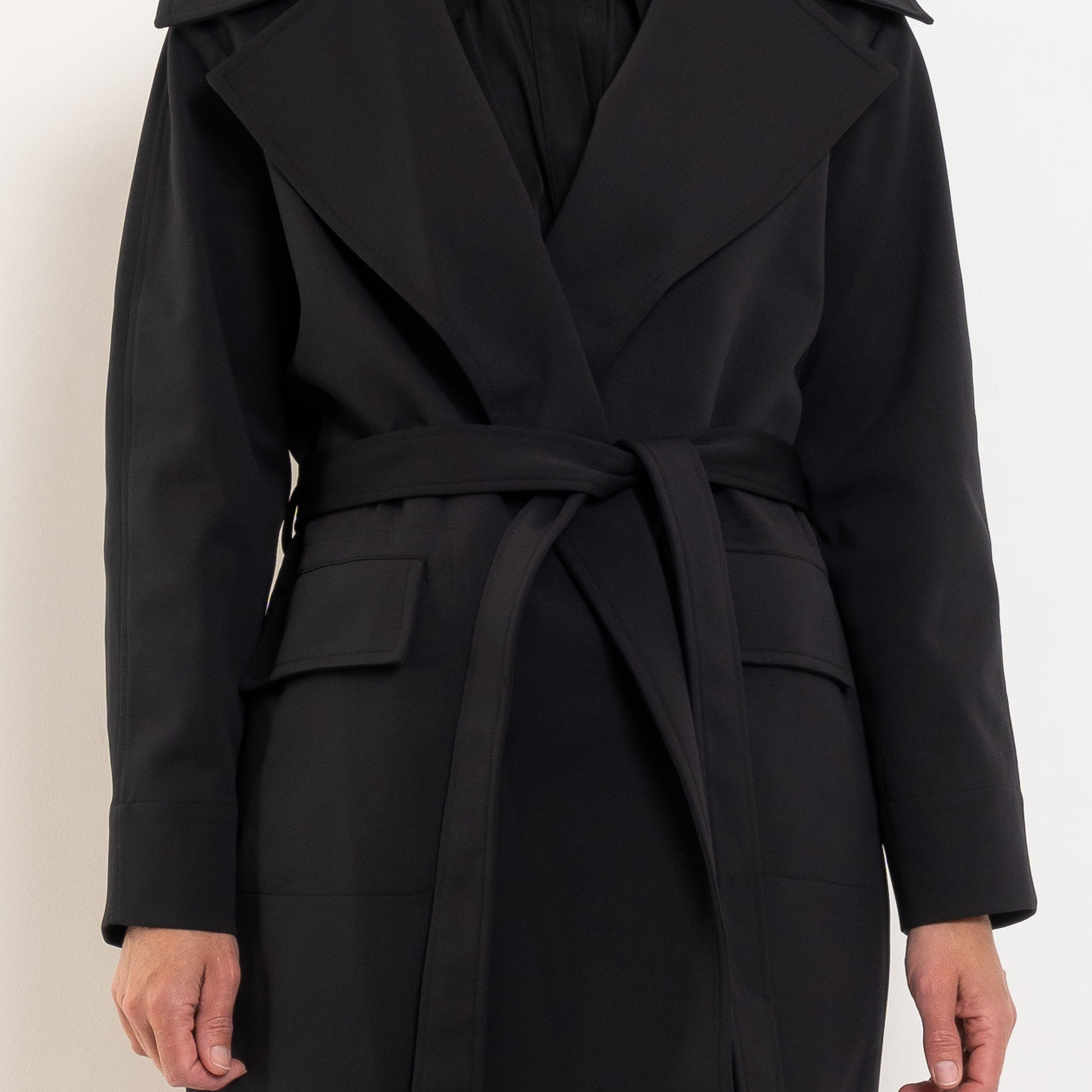 Mela Purdie Wrap Trench Ultra Knit
