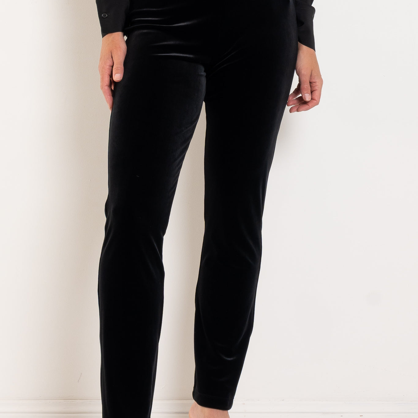 Mela Purdie Slim Leg Pant Stretch Panne