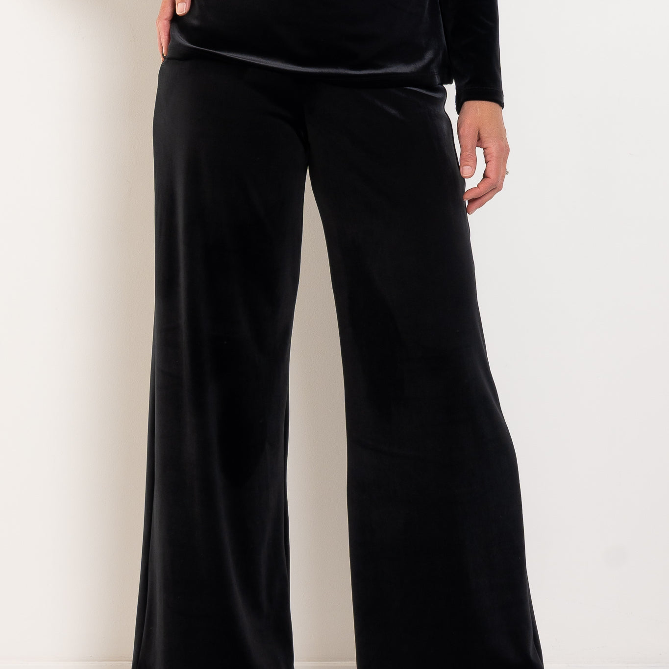 Mela Purdie Palazzo Pant Stretch Panne