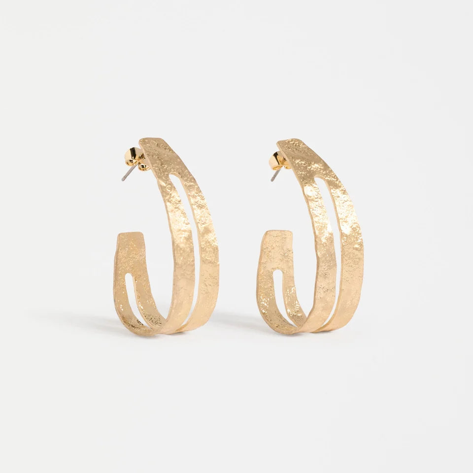 ELK Amner Large Hoop Earrings