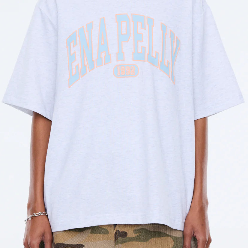 Ena Pelly Blue Collegiate Tee
