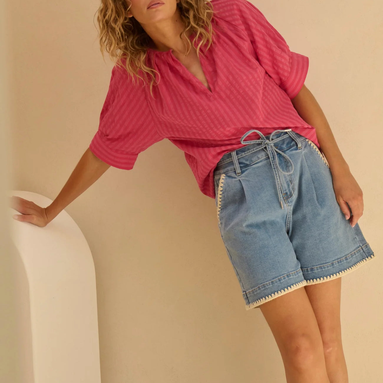 Kireina Abigail Denim Short