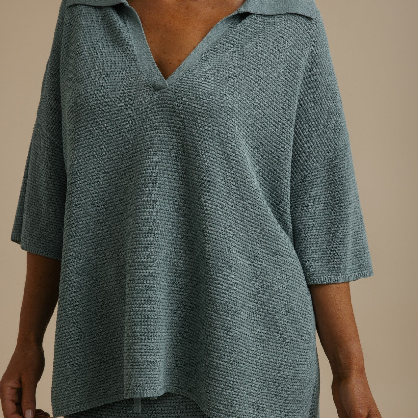 Talamaya Lattice Cruise Pullover