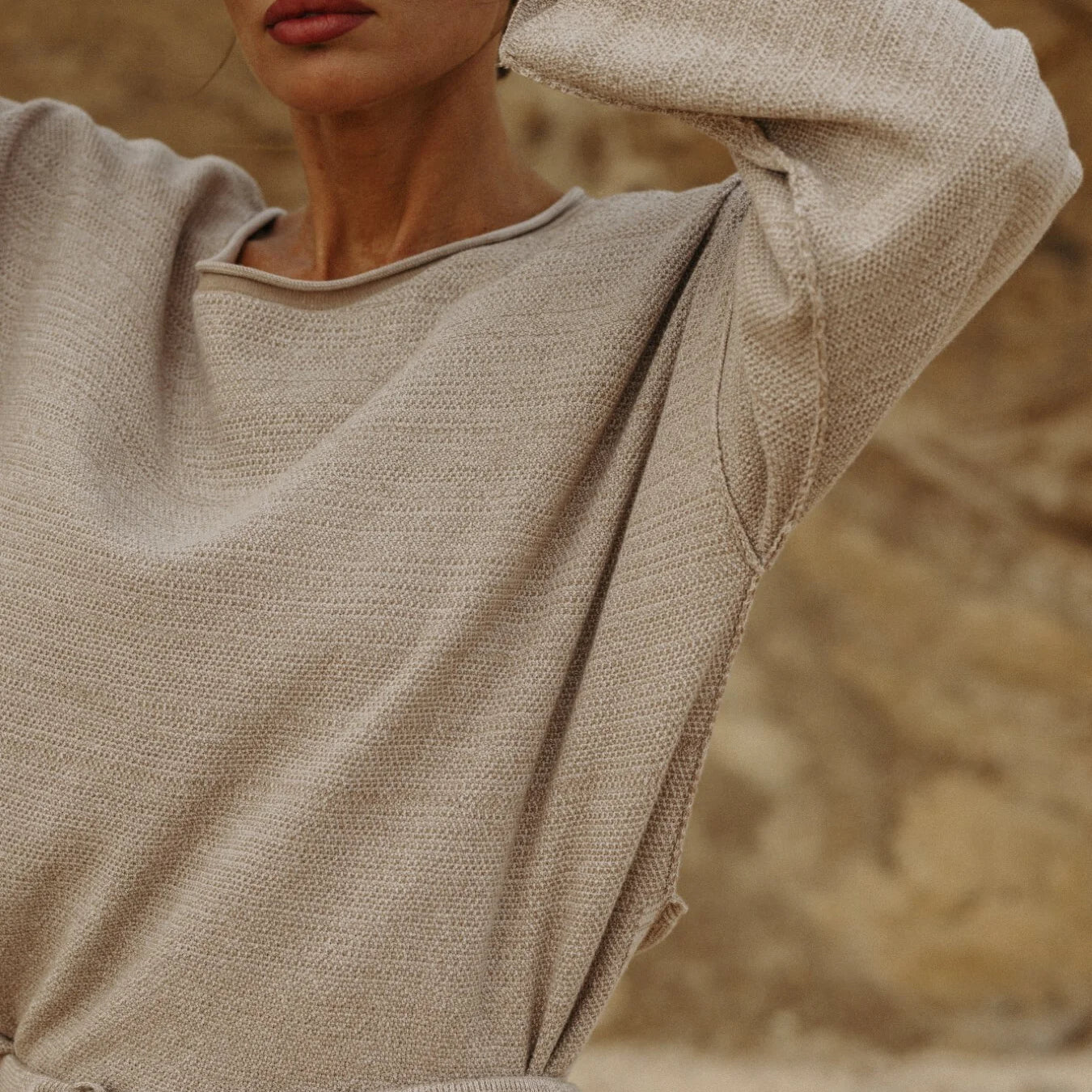 Talamaya Retreat Cotton Twist Pullover
