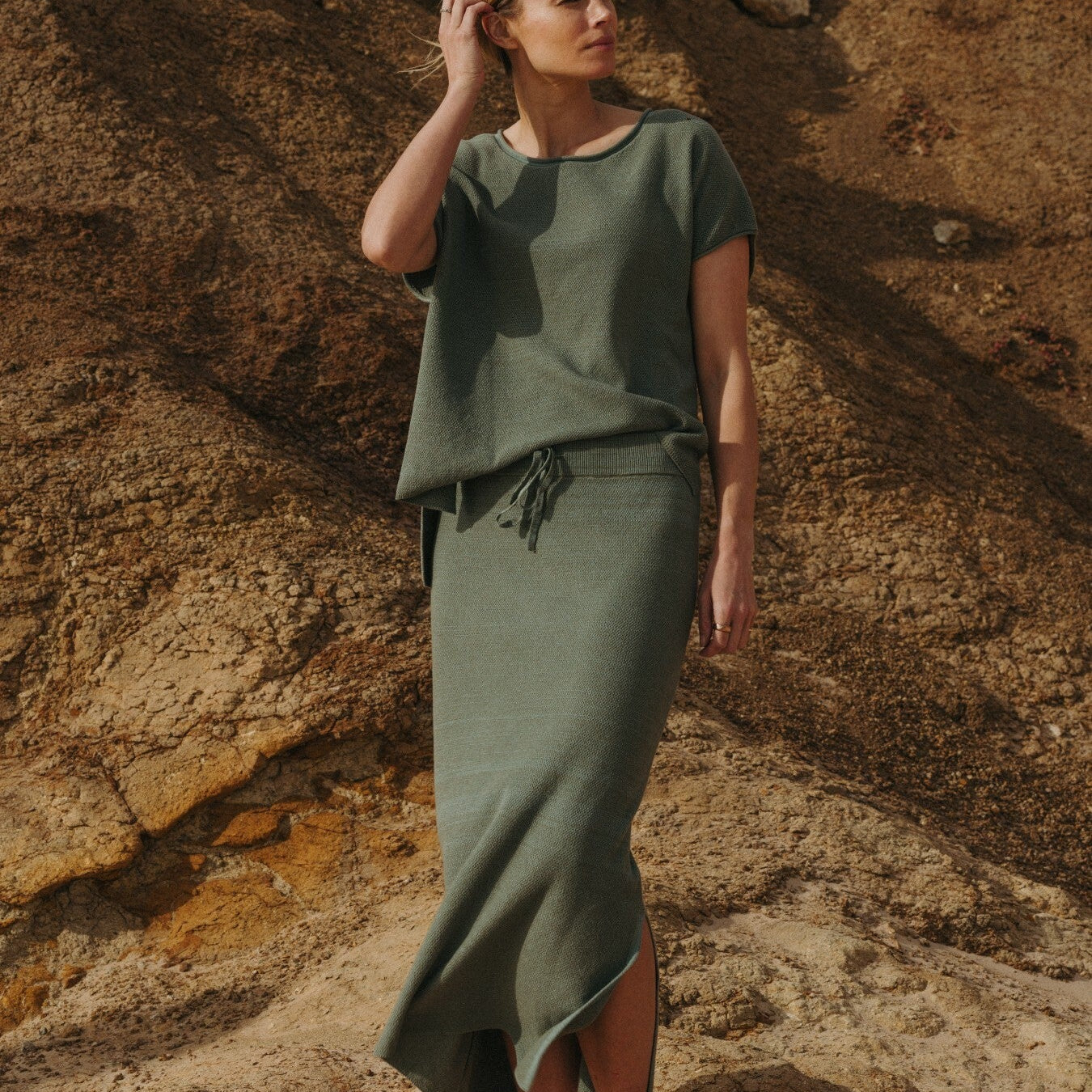 Talamaya Retreat Cotton Twist Sleeveless Pullover